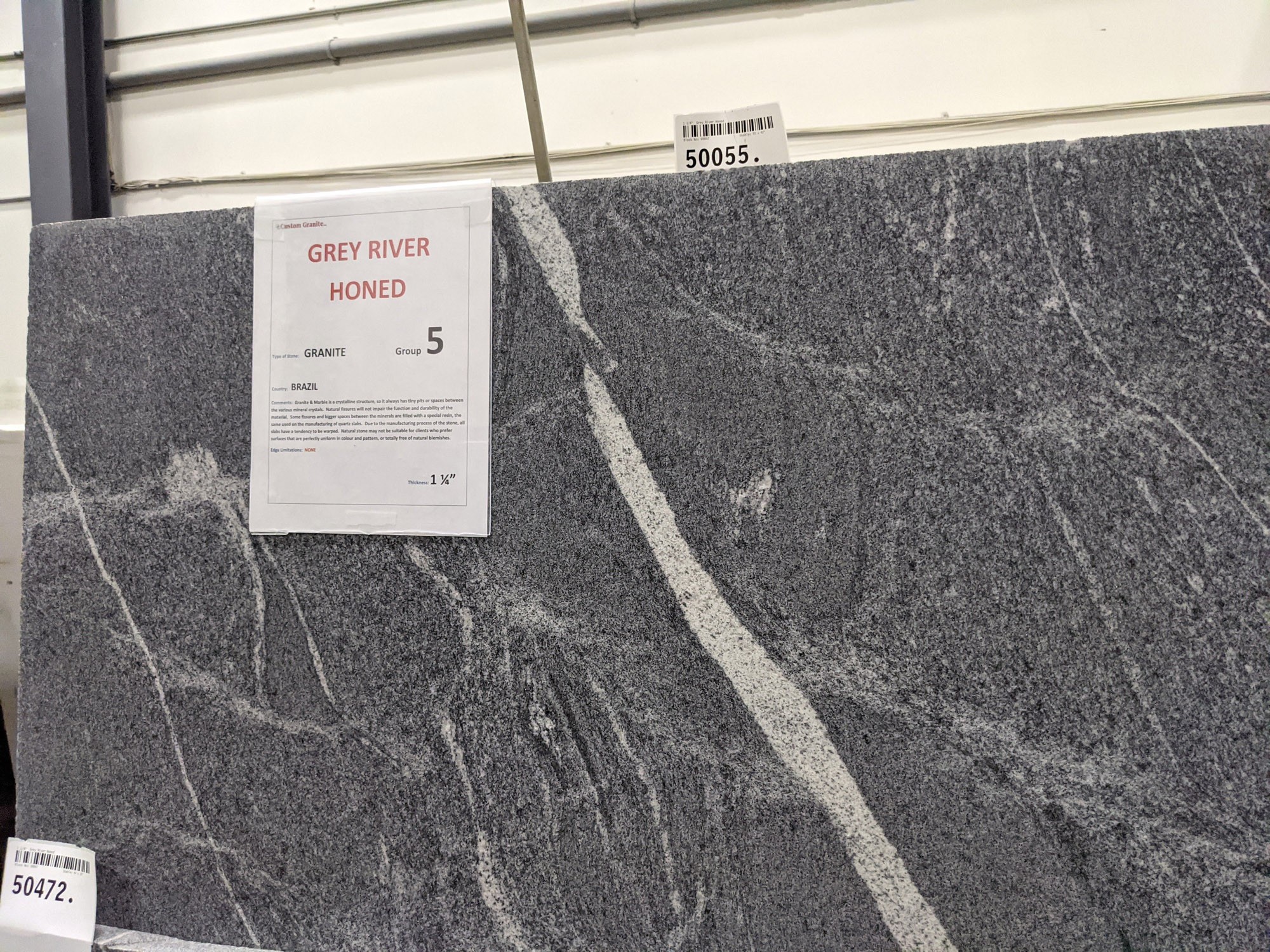 Silver Grey Honed Granite